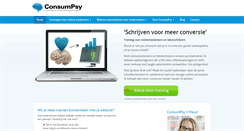 Desktop Screenshot of consumpsy.nl